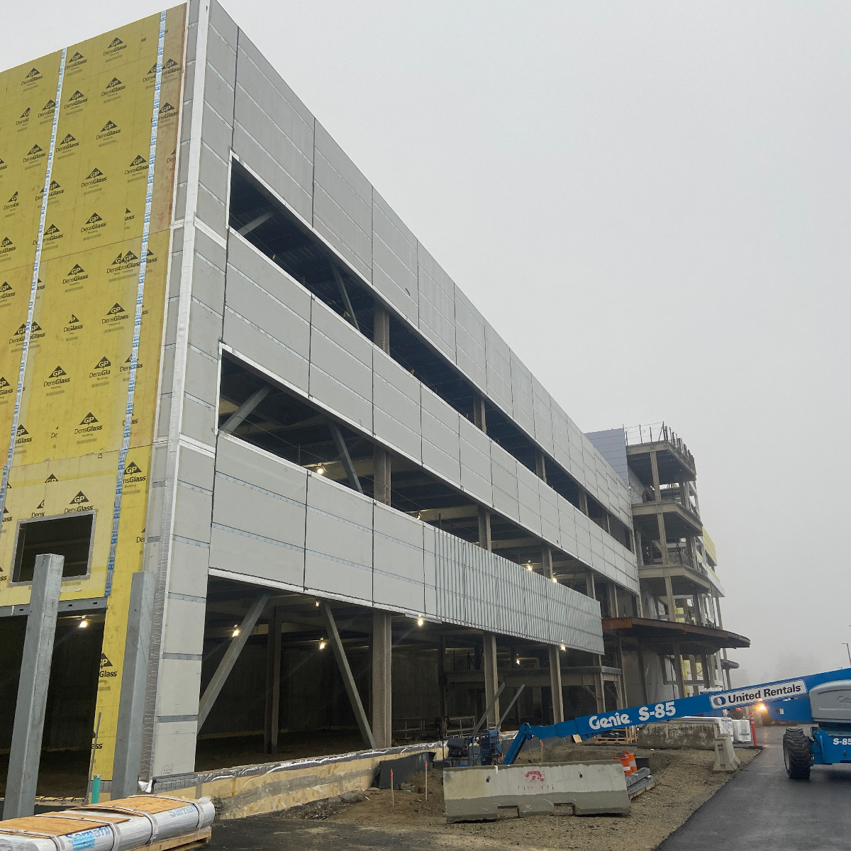 WuXi Biologics facility under construction at the Reactory development in Worcester, MA