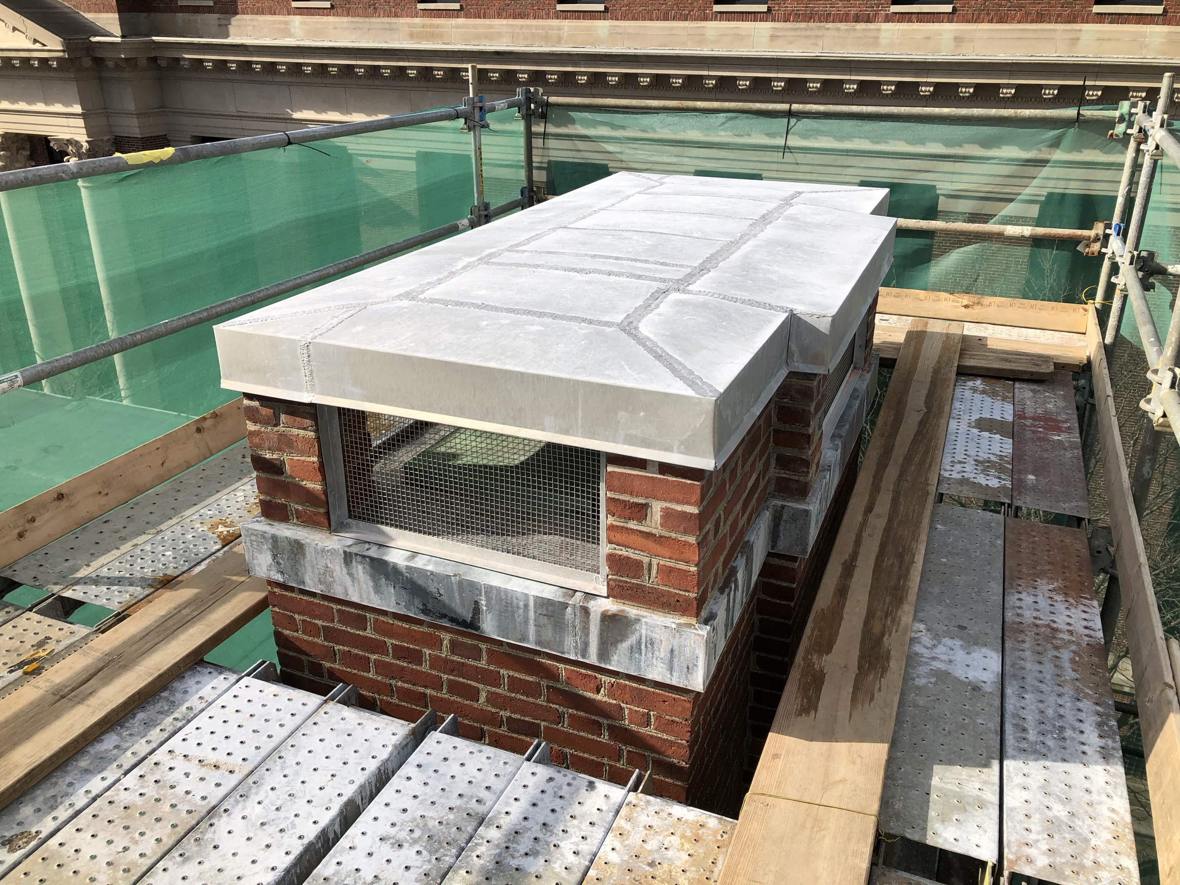 Campus Library Masonry Repairs