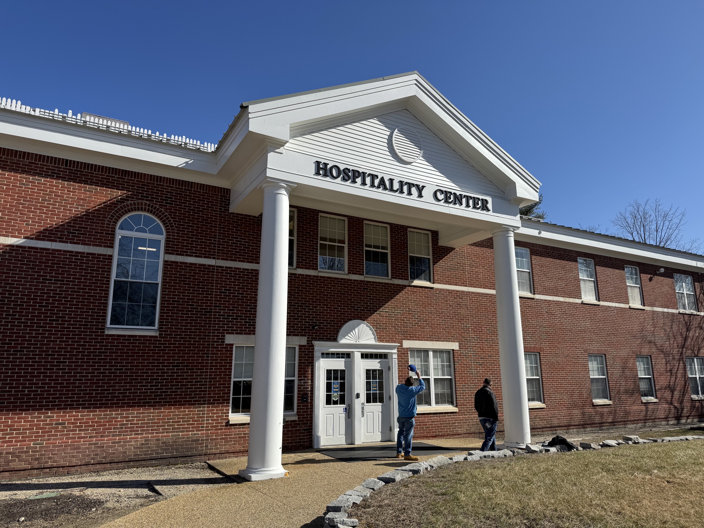 Hospitality Center Portico Column Replacement